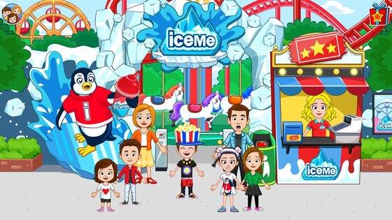 My Town: ICEME Парк развлечений 7.02.01. Скриншот 12