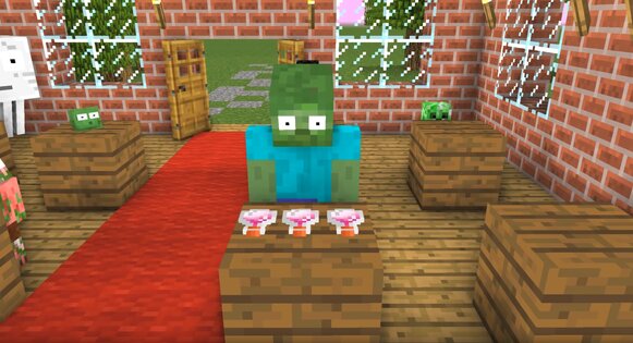 Monster School for Minecraft PE 6.0.1. Скриншот 4