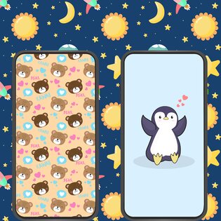 cute wallpapers kawaii android 24