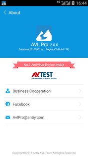AVL Pro Antivirus 2.2.2. Скриншот 5