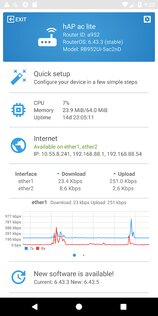 MikroTik 1.4.6. Скриншот 2