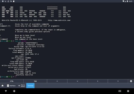 MikroTik 1.4.6. Скриншот 10