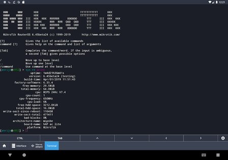 mikrotik android 17