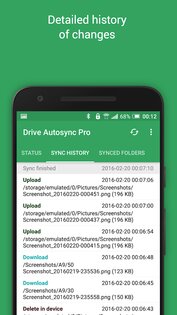 Autosync – автосинхронизация Google Drive 6.0.10. Скриншот 7