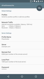 Shadowsocks 5.3.4. Скриншот 1