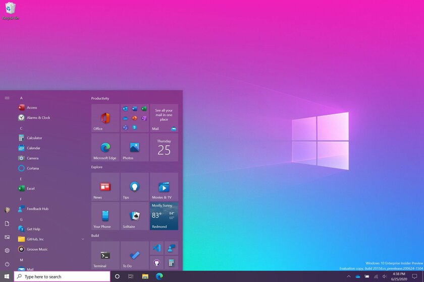Microsoft добавила тематические заставки для приложений в новую сборку Windows 10 Insider Preview