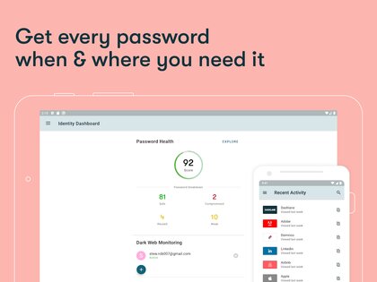 Dashlane – менеджер паролей 6.2526.1. Скриншот 9