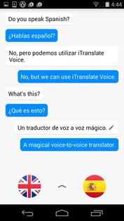 iTranslate Voice 1.0.11. Скриншот 1
