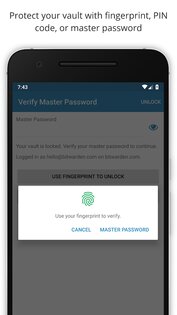Bitwarden – менеджер паролей 2025.1.0. Скриншот 6