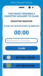 Free Litecoin Faucet 1.2.1. Скриншот 2