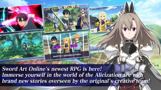 Sword Art Online – Unleash Blading 3.7.0. Скриншот 1