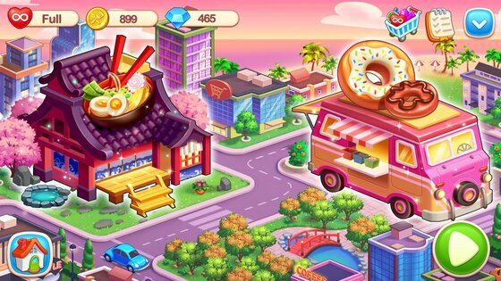 my restaurant crazy cooking android 14 игра про кафе на телефон
