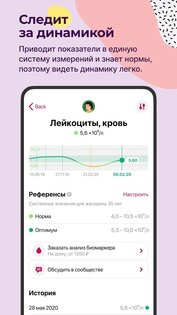 Ornament – хранение анализов и динамика здоровья 3.52.2. Скриншот 4