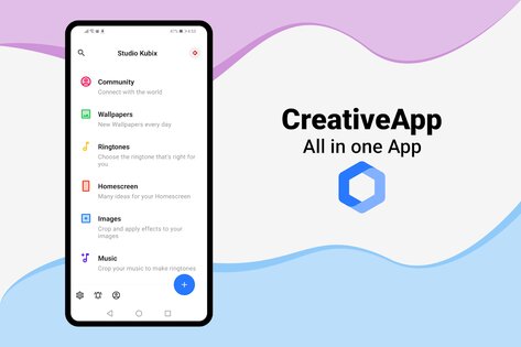 Creative App – обои и рингтоны 3.2.4. Скриншот 1