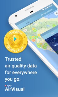 AirVisual – качество воздуха 6.8.0-4.12. Скриншот 1