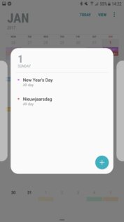 Samsung Календарь 12.7.00.35. Скриншот 3