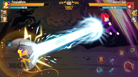 Stickman Dragon Fight 2.7.6. Скриншот 3