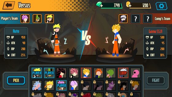 Stickman Dragon Fight 2.7.6. Скриншот 6