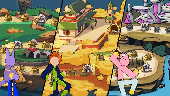 Stickman Dragon Fight 2.7.6. Скриншот 7