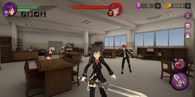 Anime High School Zombie Simulator 2.11. Скриншот 3