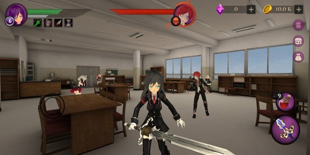 Anime High School Zombie Simulator 2.12. Скриншот 3