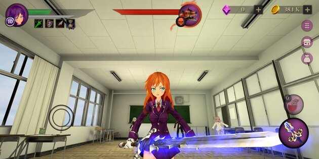 Anime High School Zombie Simulator 2.11. Скриншот 6