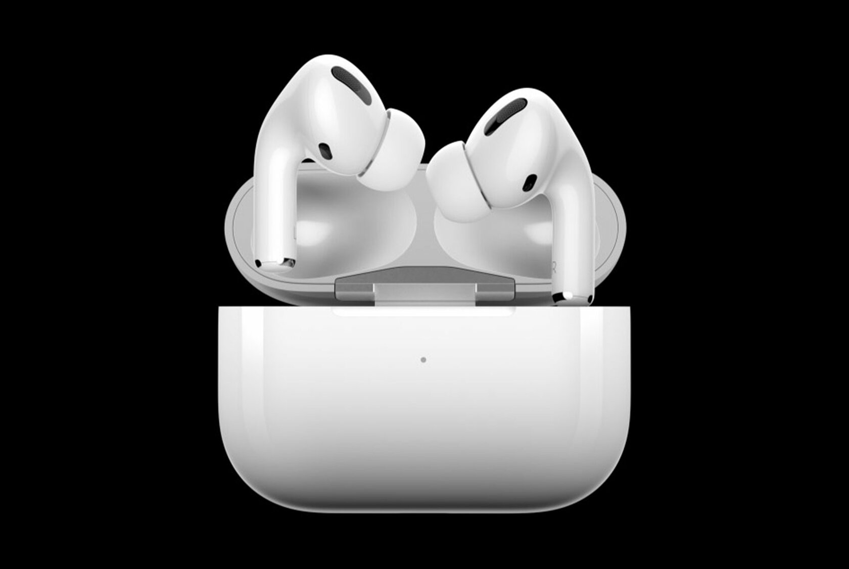 Футляр с возможностью беспроводной зарядки для airpods