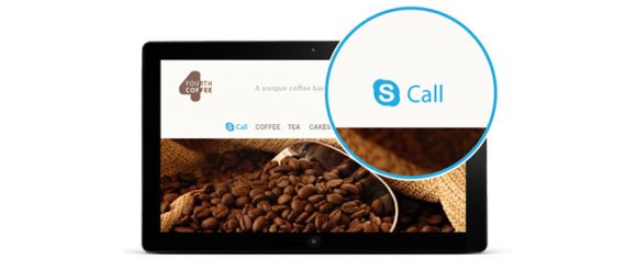 Microsoft предлагает компаниям "кнопку Skype"