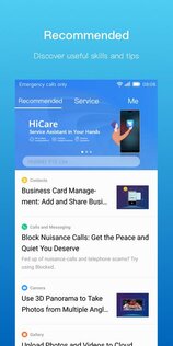 Huawei HiCare 15.1.4.300. Скриншот 1