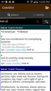ColorDict Dictionary 4.5.6. Скриншот 2