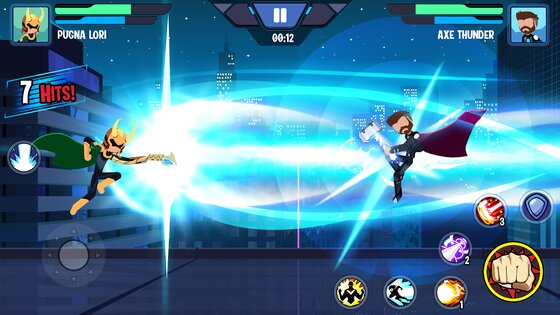 Stickman Superhero Fight 0.2.8. Скриншот 2