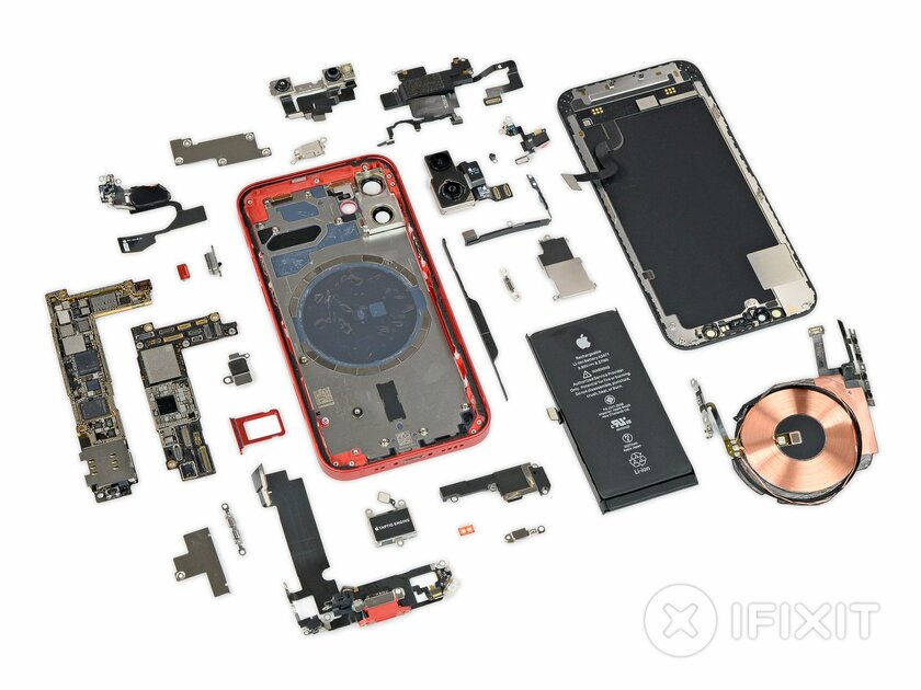 Разбор iPhone 12 mini показал, что Apple пожертвовала не только батареей ради компактности