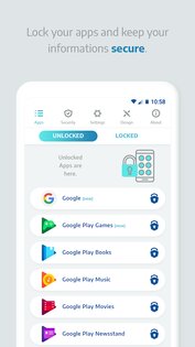 AppLock PRO 5.3.8. Скриншот 1