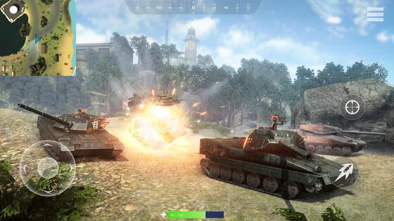 Tanks of War 1.3.2. Скриншот 2