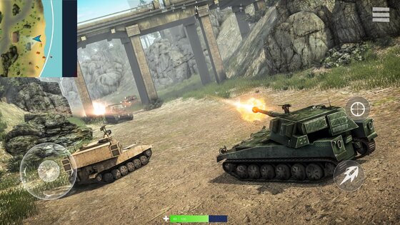 Tanks of War 1.3.2. Скриншот 3