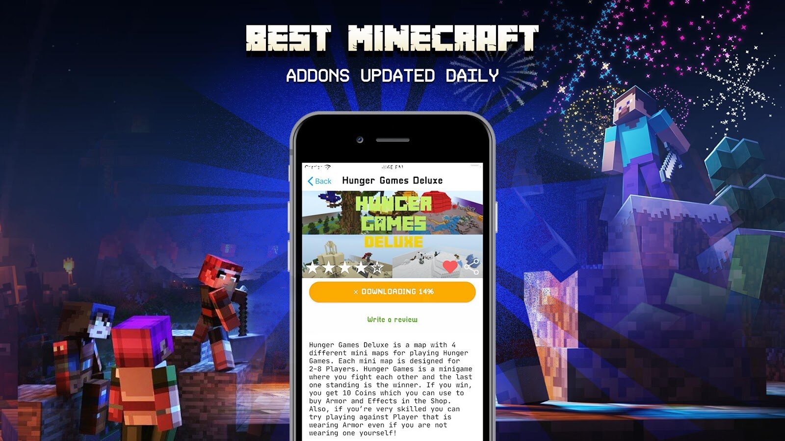 Скачать MOD-MASTER for Minecraft PE – MCPE 3.4 для Android