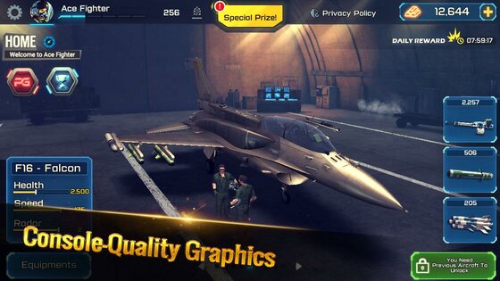 ACE Fighter 2.736. Скриншот 11