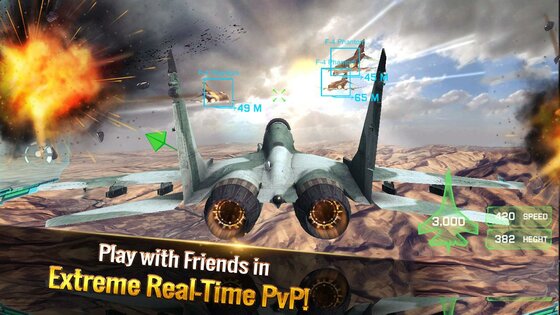 ACE Fighter 2.736. Скриншот 12