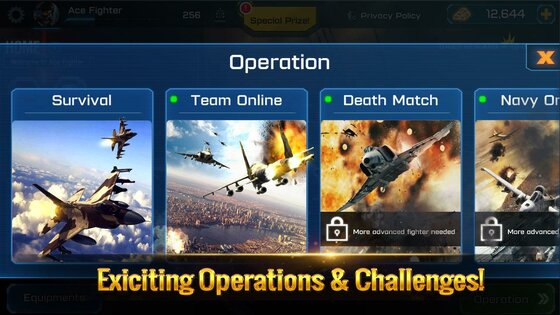 ACE Fighter 2.736. Скриншот 17
