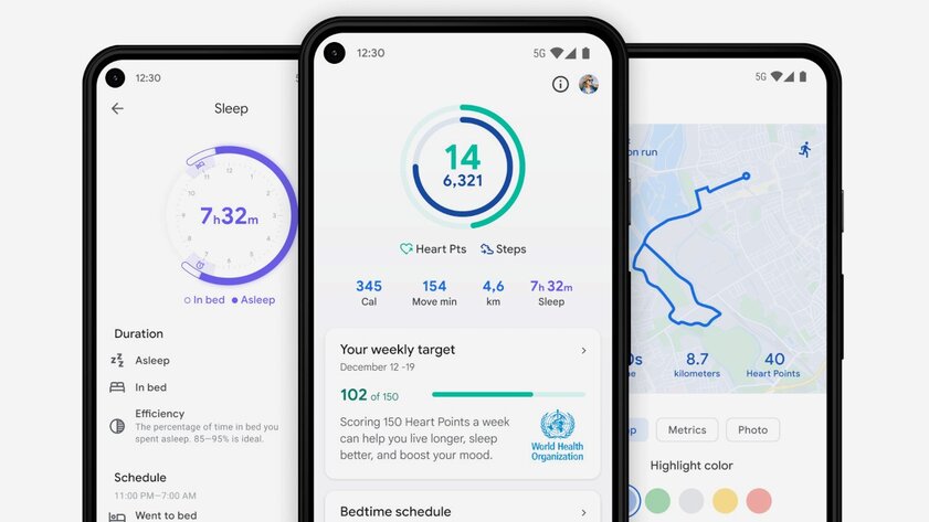 Google Fit получил крупное обновление: новый домашний экран и улучшенное отслеживание сна