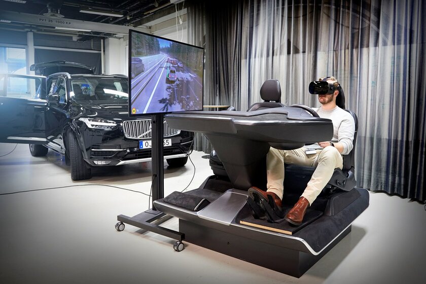 Volvo создала виртуальный симулятор для разработки технологий безопасности в автомобилях