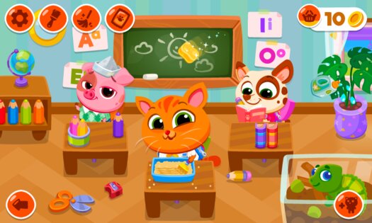 Bubbu School 1.40. Скриншот 2