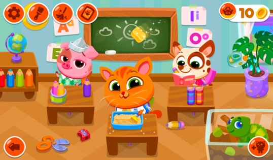 Bubbu School 1.40. Скриншот 14