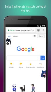 Shimeji 6.4. Скриншот 1