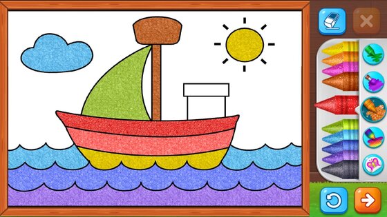 Игры: раскраска, рисование, рисование неоном 1.7.2. Скриншот 8