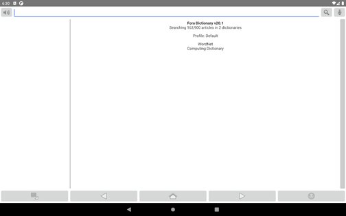 Fora Dictionary 23.1. Скриншот 4