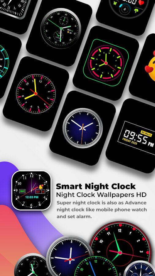 Скачать Умные ночные часы 16.2 для Android