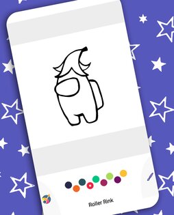 Among Us Раскраска 2.0. Скриншот 2
