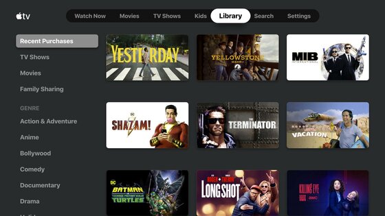 Apple TV 1.1.1. Скриншот 5