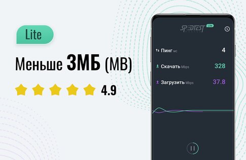 Speedtest Master Lite 1.7.1. Скриншот 1